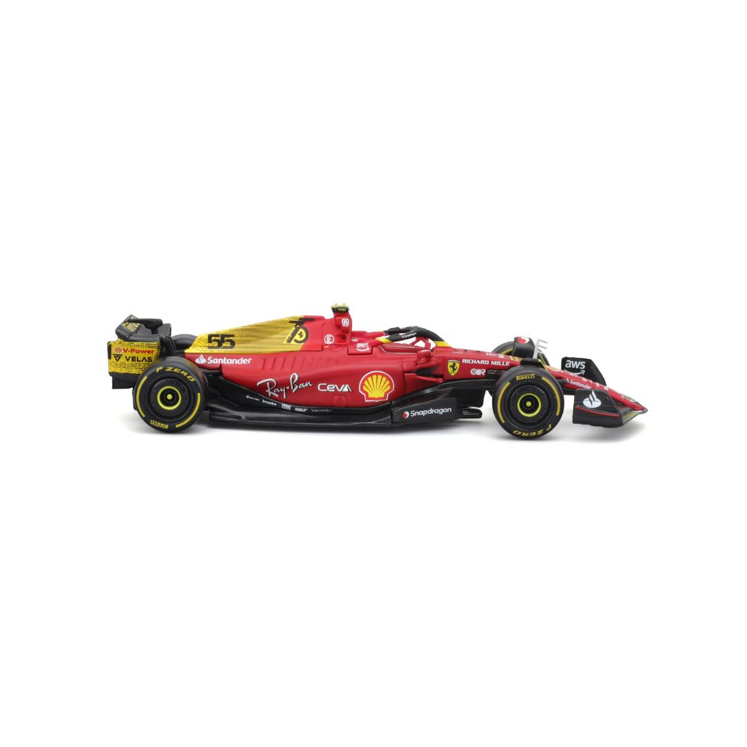 18-36832 Bburago - Ferrari F1- 75 (2022) #55 Sainz - Scala 1:43