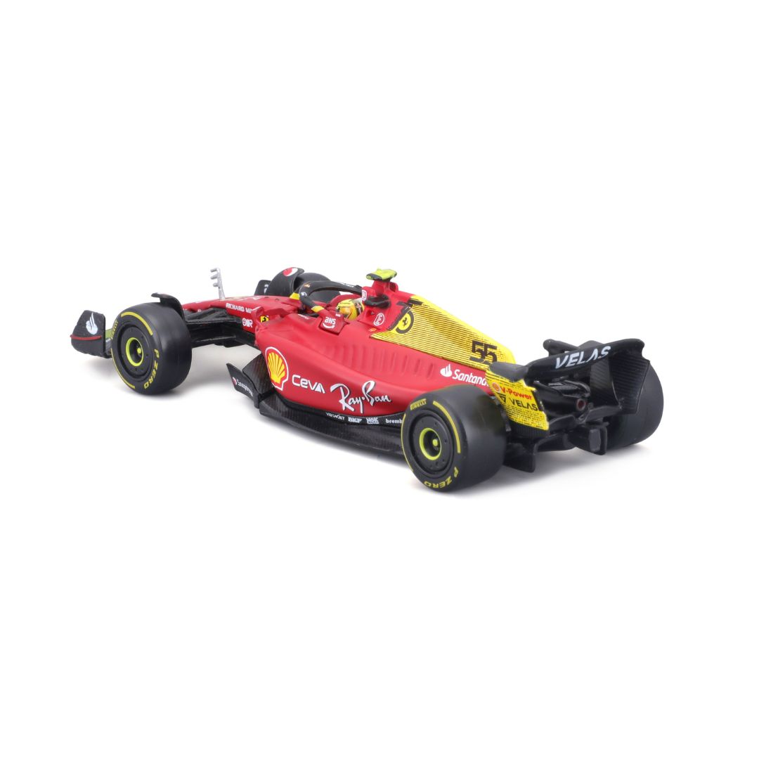 18-36831 Bburago - Ferrari F1- 75 (2022) #55 Sainz, con casco 1:43