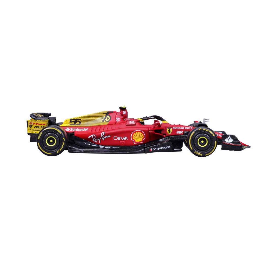 18-36831 Bburago - Ferrari F1- 75 (2022) #55 Sainz, con casco 1:43