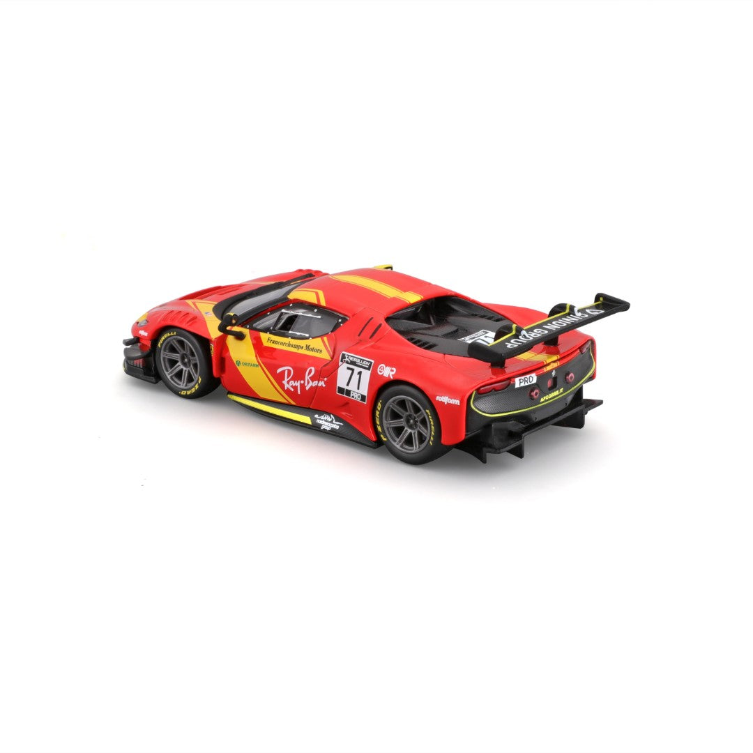 18-36313 Bburago Ferrari Racing -  Ferrari 296 GT3 (2022) - Scala 1:43