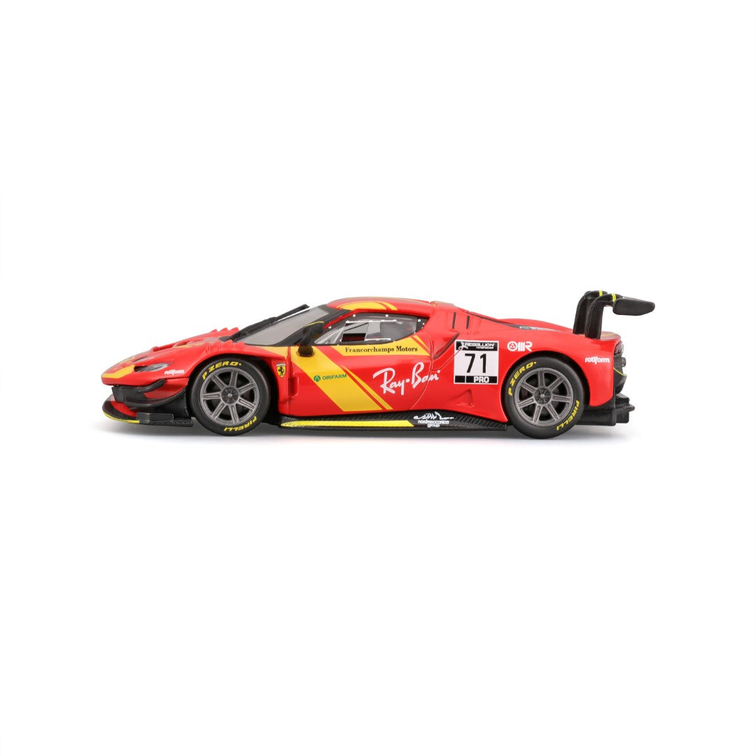 18-36313 Bburago Ferrari Racing -  Ferrari 296 GT3 (2022) - Scala 1:43