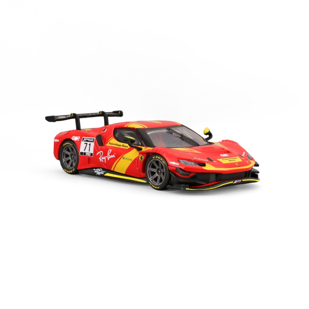 18-36313 Bburago Ferrari Racing -  Ferrari 296 GT3 (2022) - Scala 1:43