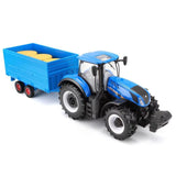 18-44067 Bburago - Trattore New Holland T7.315 HD con rimorchio ribaltabile