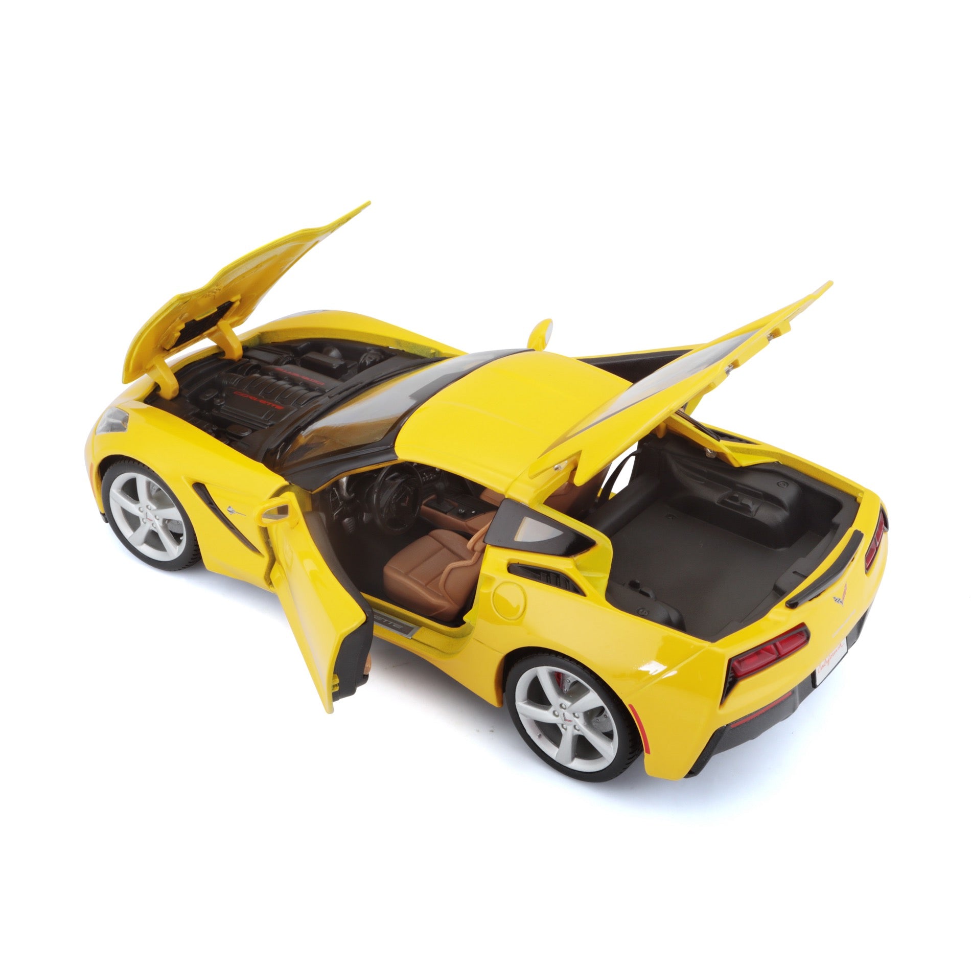 10-31182 Bburago Maisto  1:18 - 2014 Corvette Stingray Gialla