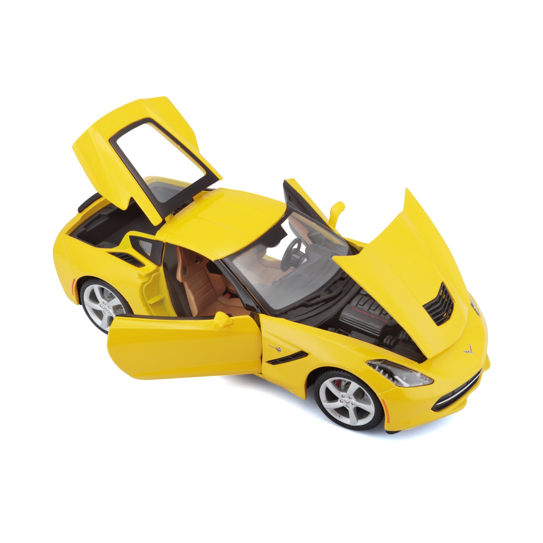 10-31182 Bburago Maisto  1:18 - 2014 Corvette Stingray Gialla