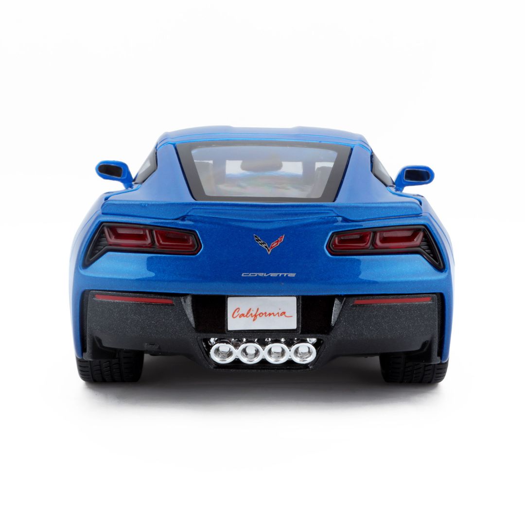 31677 Bburago Maisto - Corvette Stingray Z51, blu - Scala 1:18