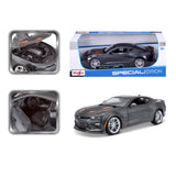 31385 - Bburago Maisto 1:18 - 2017 Chevrolet Camaro 50th Anniversary Grigio Met.