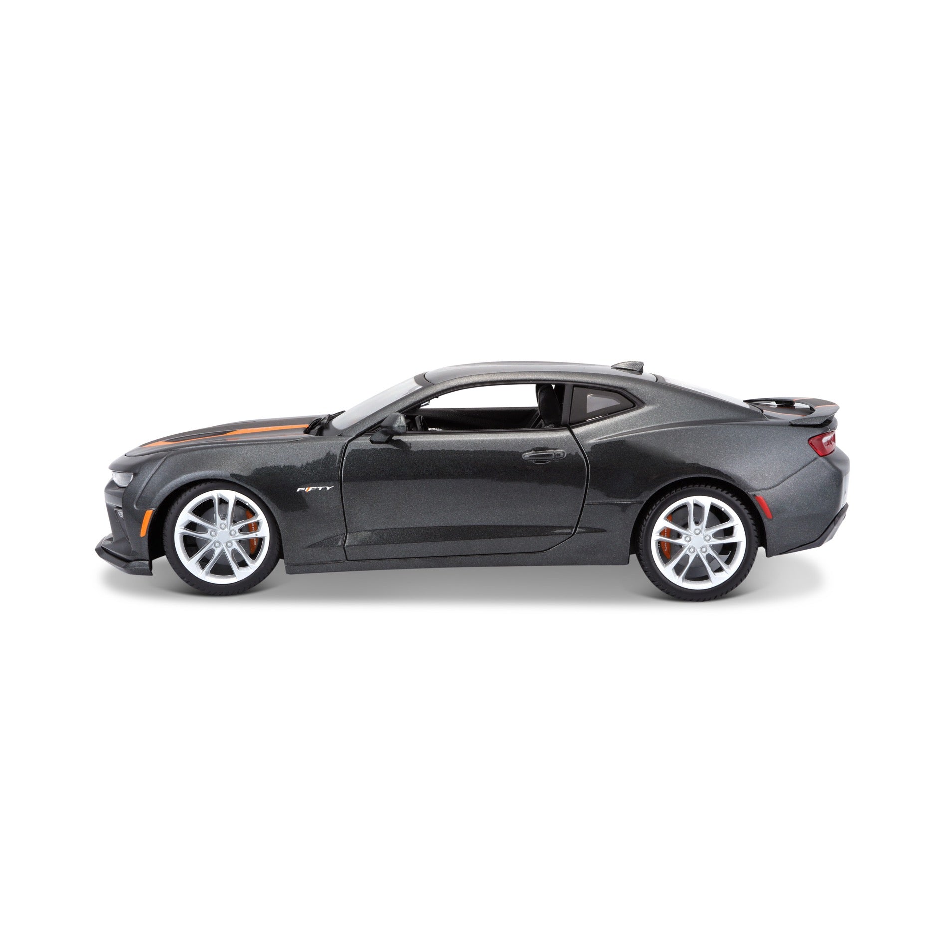 31385 - Bburago Maisto 1:18 - 2017 Chevrolet Camaro 50th Anniversary Grigio Met.