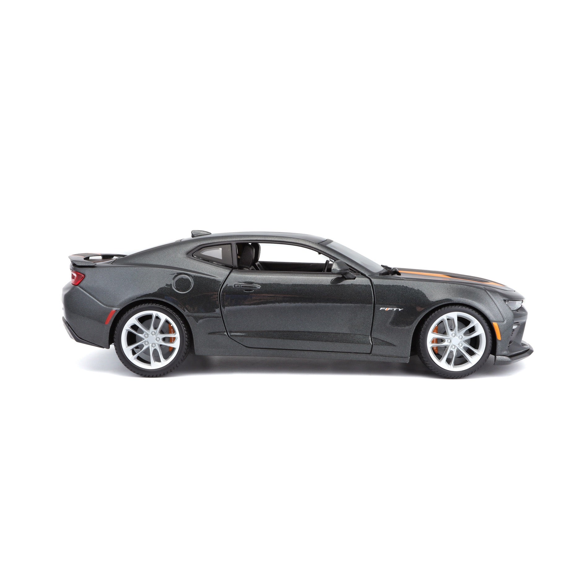 31385 - Bburago Maisto 1:18 - 2017 Chevrolet Camaro 50th Anniversary Grigio Met.