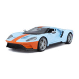 10-31384 BU+OG Bburago Maisto 1:18 - 2017 Ford GT Arancione/Blu