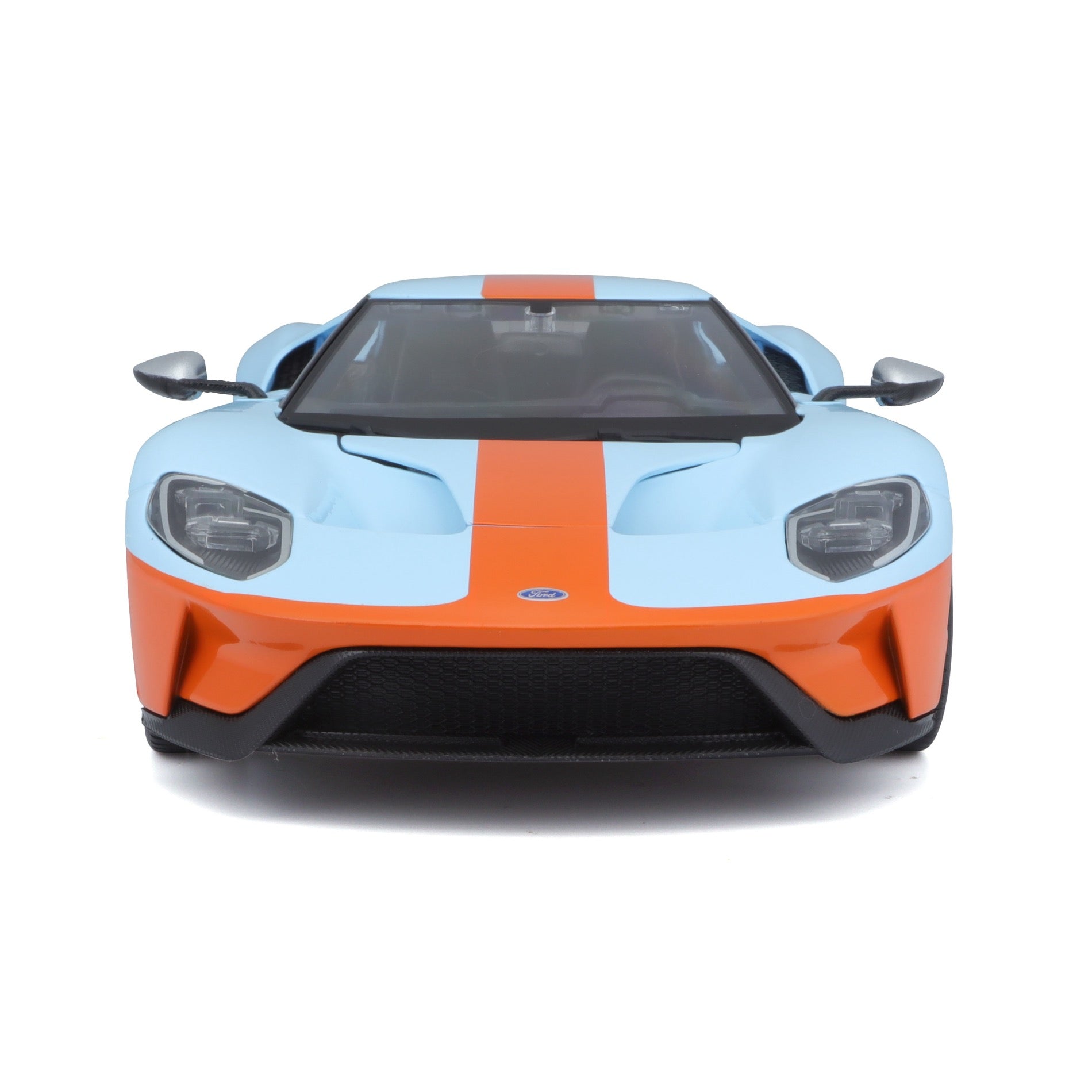 10-31384 BU+OG Bburago Maisto 1:18 - 2017 Ford GT Arancione/Blu