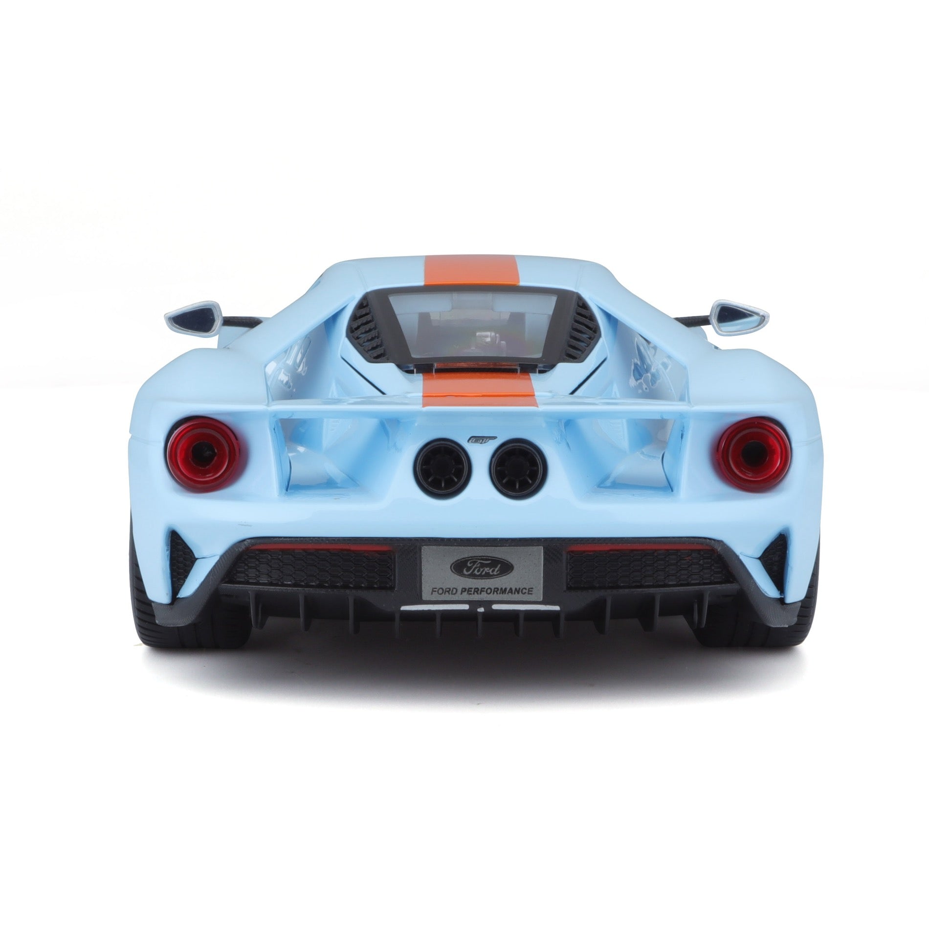 10-31384 BU+OG Bburago Maisto 1:18 - 2017 Ford GT Arancione/Blu