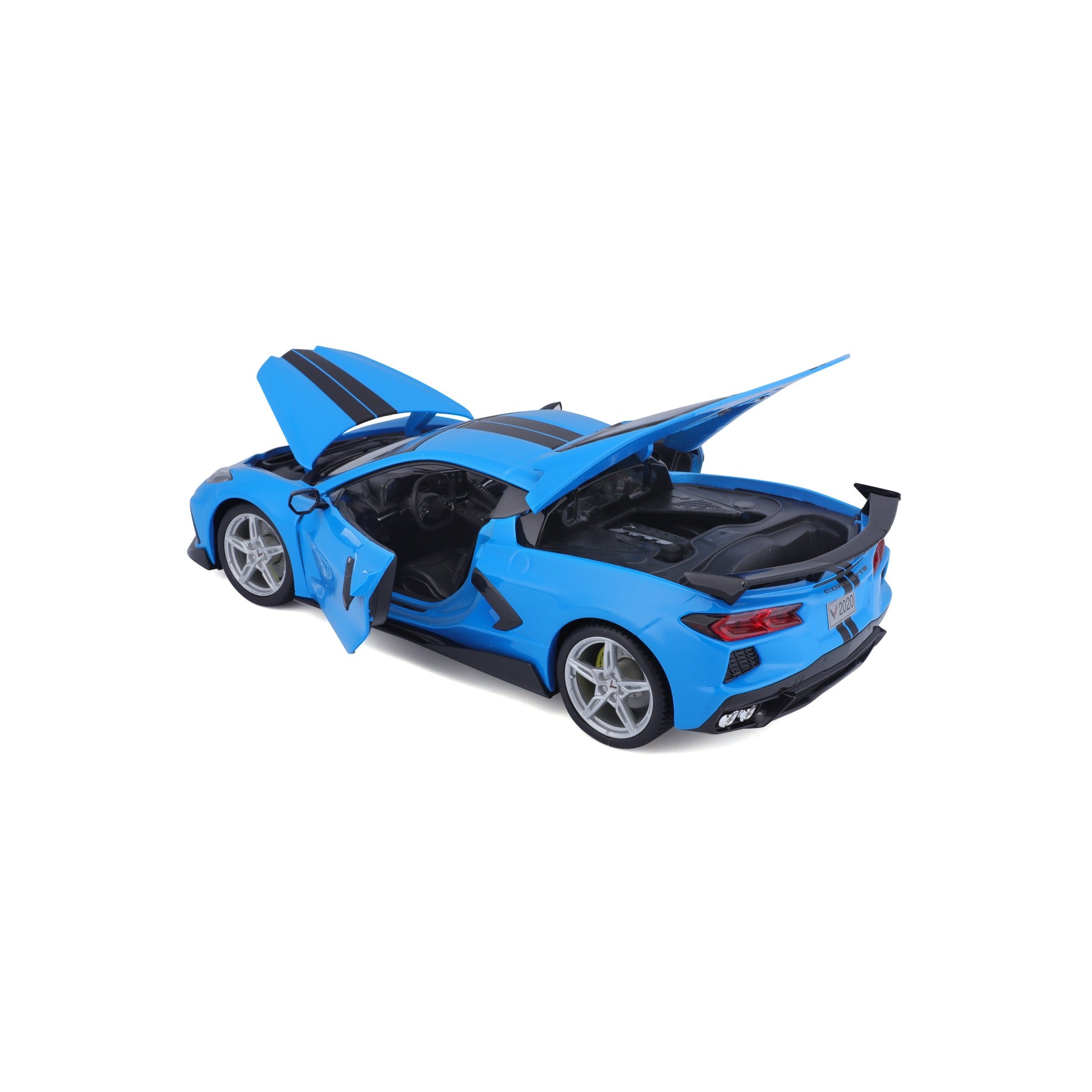 10-31455 Bburago Maisto :18 - 2020 Chevrolet Corvette Stingray Coupe Blue