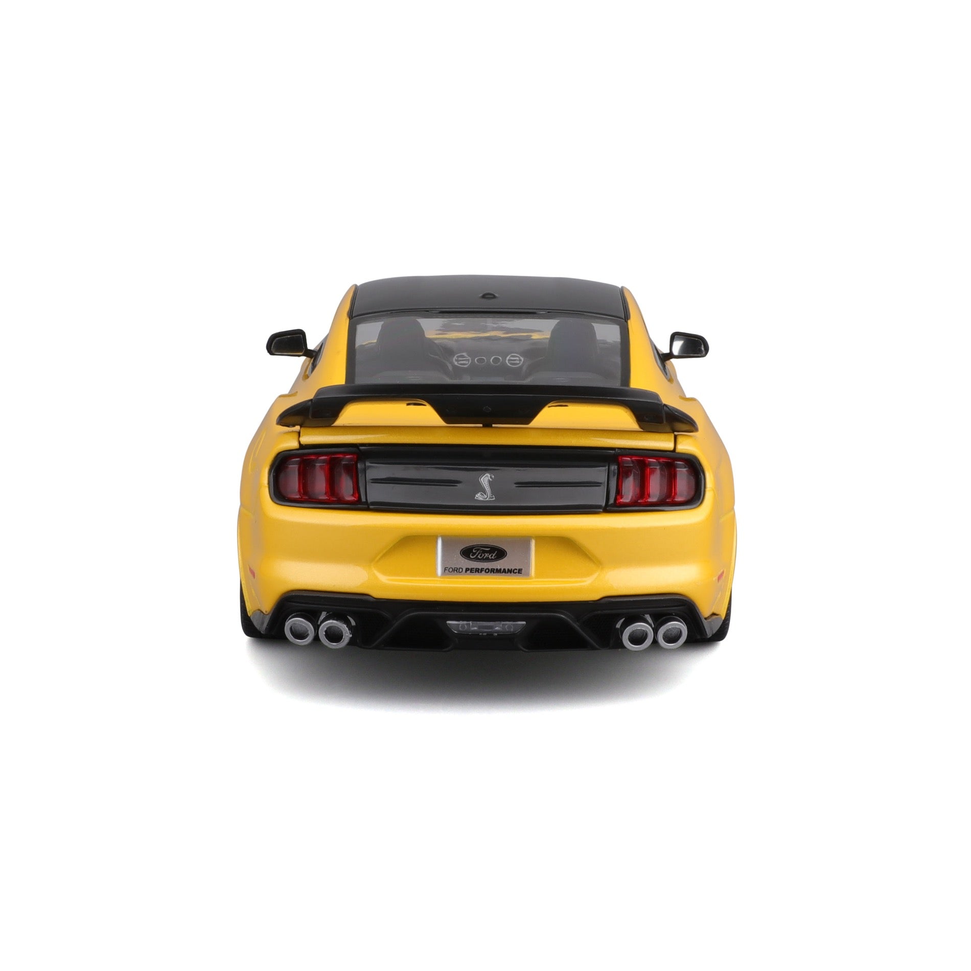 10- 31452 YL Bburago Maisto  1:18 - 2020 Mustang Shelby GT500 Giallo Met.