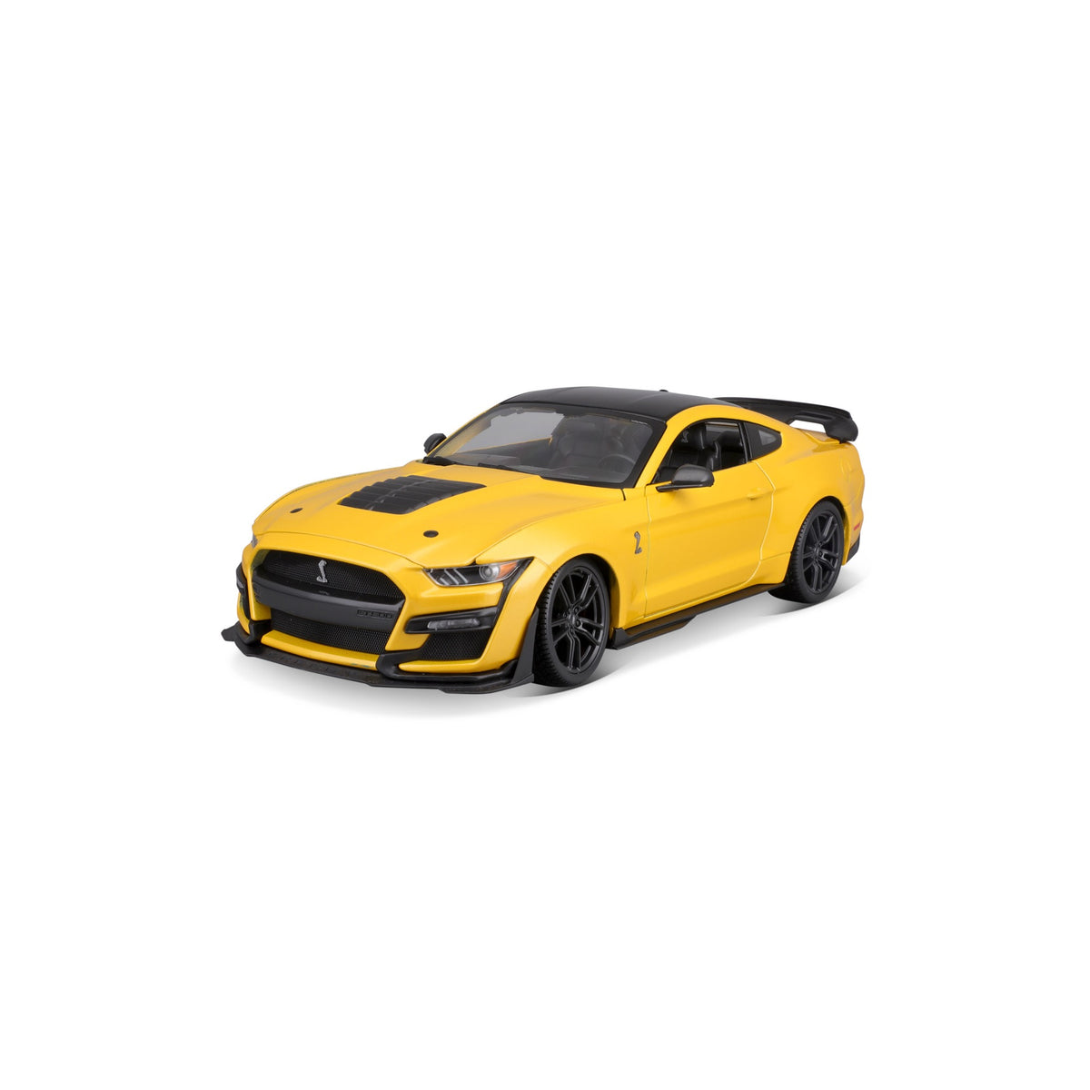 10- 31452 YL Bburago Maisto  1:18 - 2020 Mustang Shelby GT500 Giallo Met.