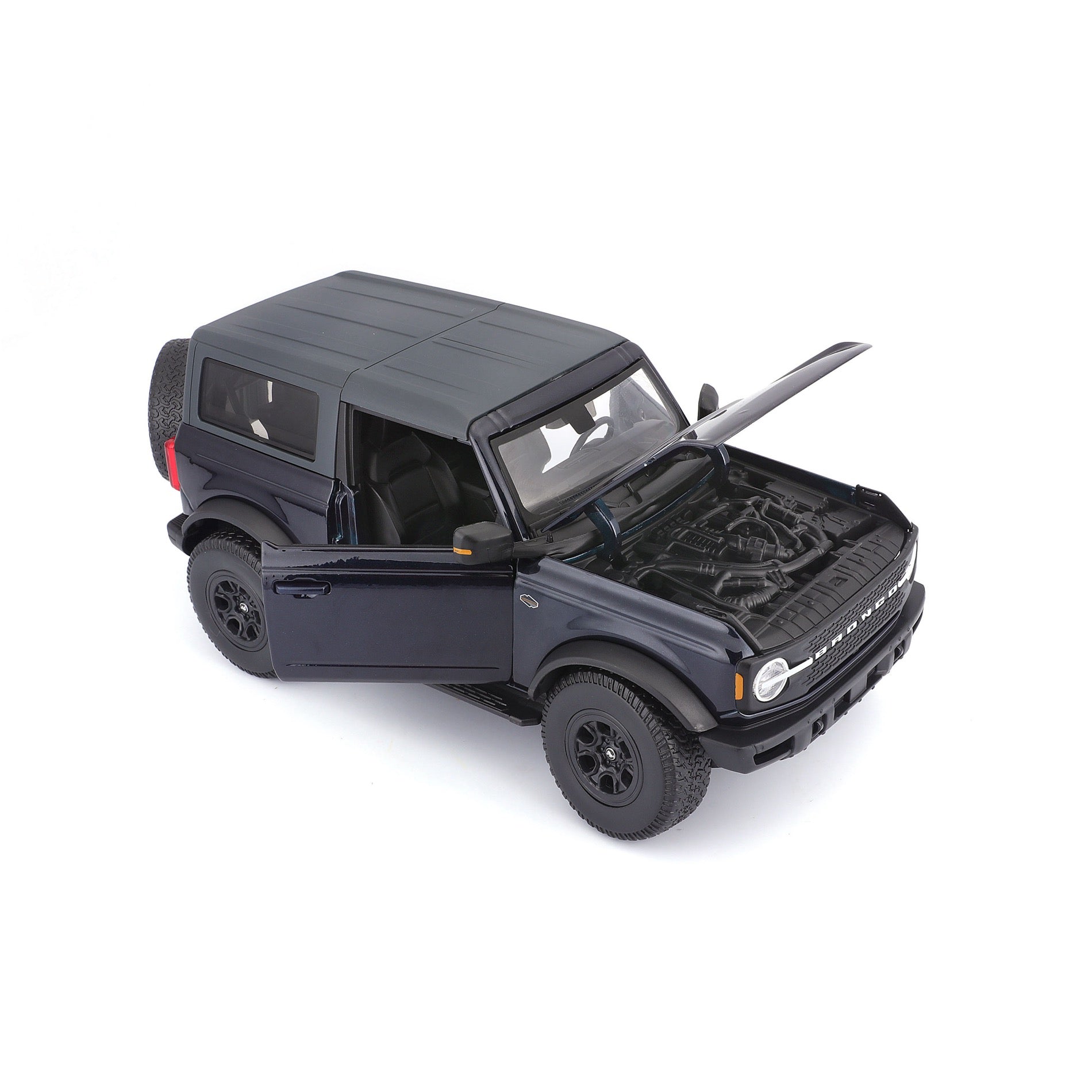 10-31456 Burago Maisto 1:18 - 2021 Ford Bronco Wildtrak   Blu Met.