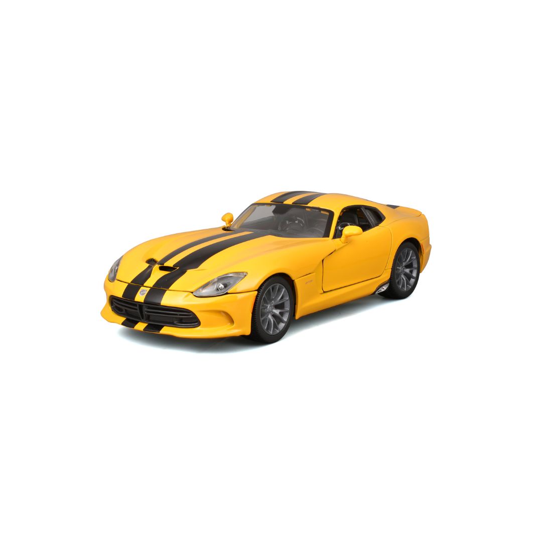 31128 Bburago Maisto - Dodge SRT Viper GTS (2013), gialla - Scala 1:18