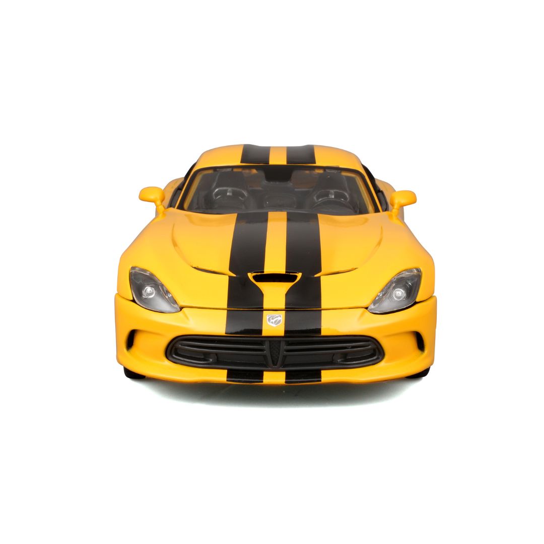 31128 Bburago Maisto - Dodge SRT Viper GTS (2013), gialla - Scala 1:18