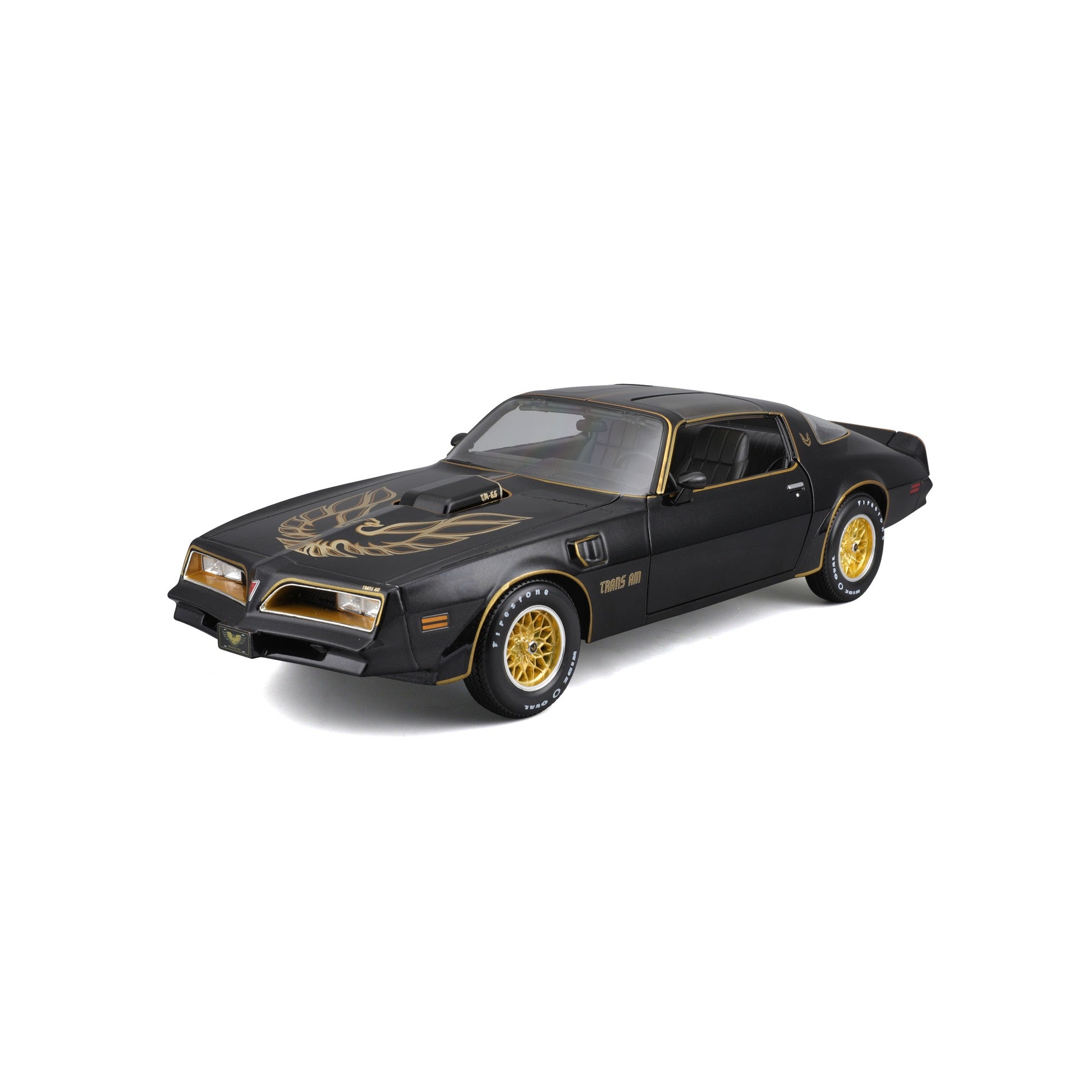 31464 Bburago Maisto  - 1978 Pontiac Firebird Trans Am Nera Mat. 1:18