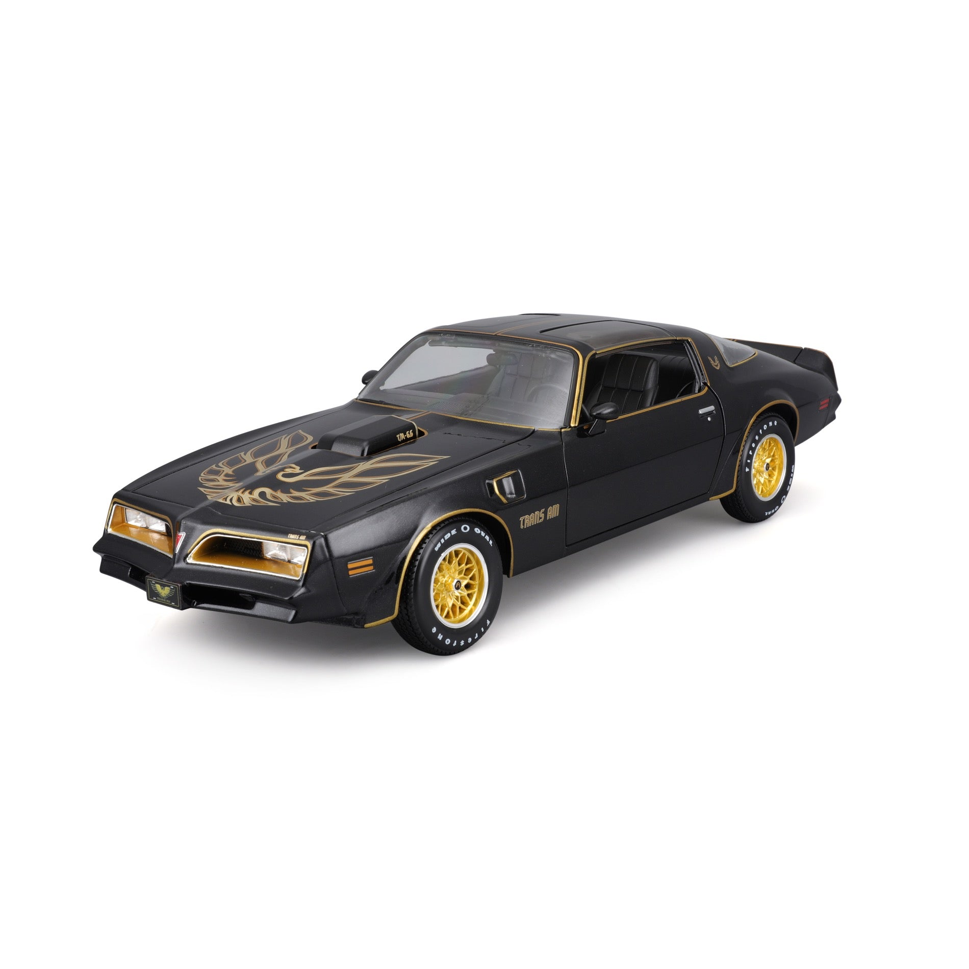 31464 Bburago Maisto  - 1978 Pontiac Firebird Trans Am Nera Mat. 1:18