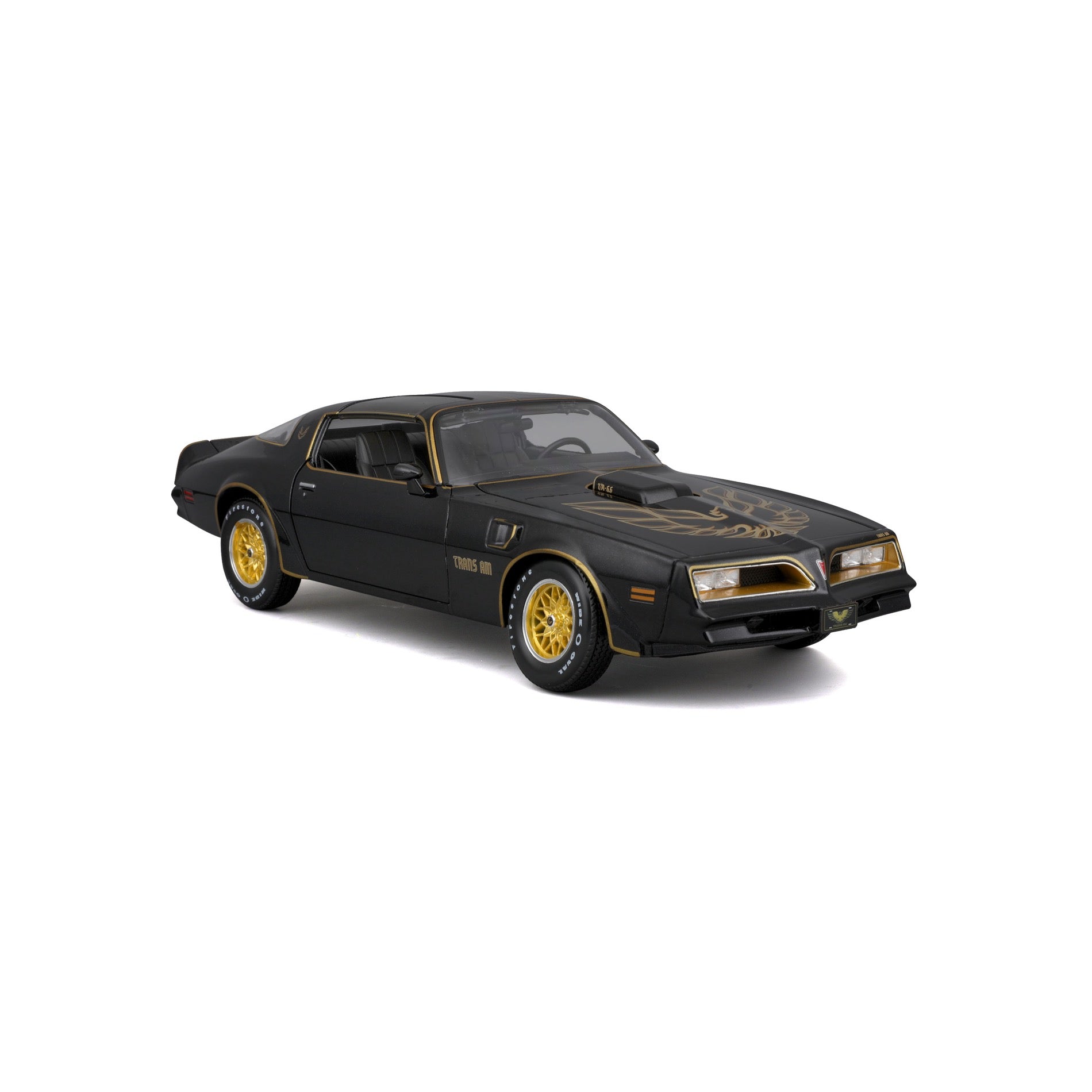 31464 Bburago Maisto  - 1978 Pontiac Firebird Trans Am Nera Mat. 1:18