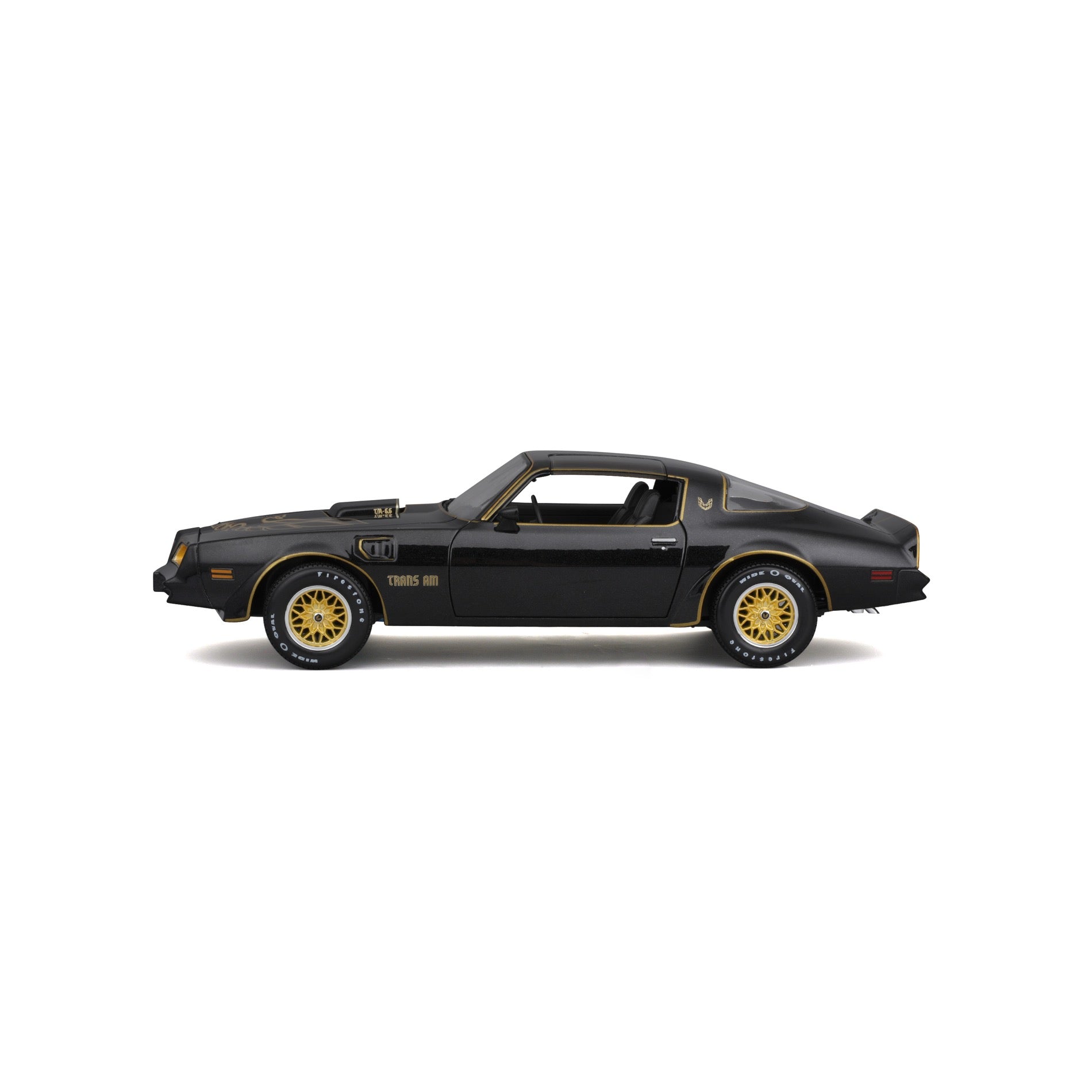 31464 Bburago Maisto  - 1978 Pontiac Firebird Trans Am Nera Mat. 1:18