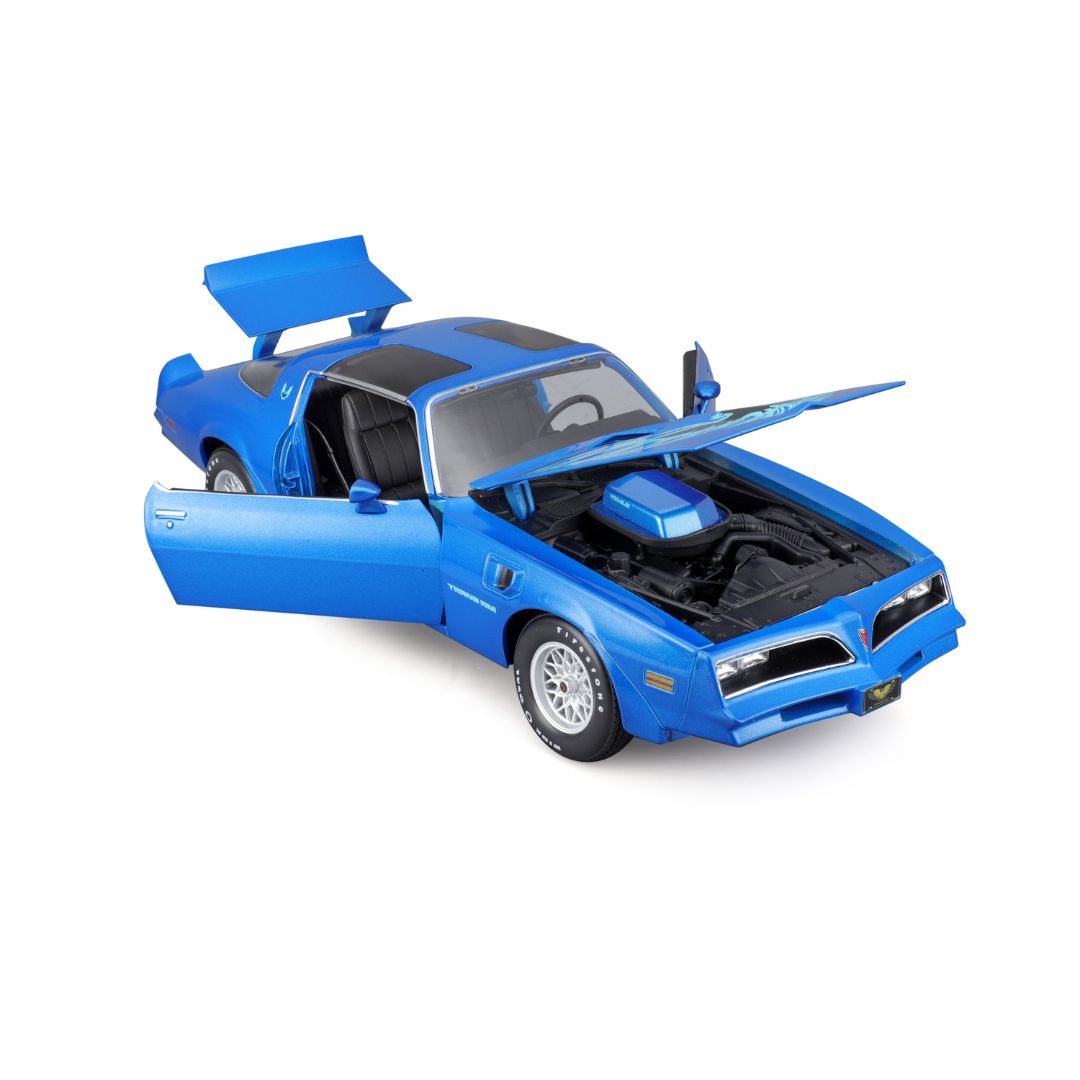 31464 Bburago Maisto - Pontiac Firebird Trans Am (1978), blu 1:18