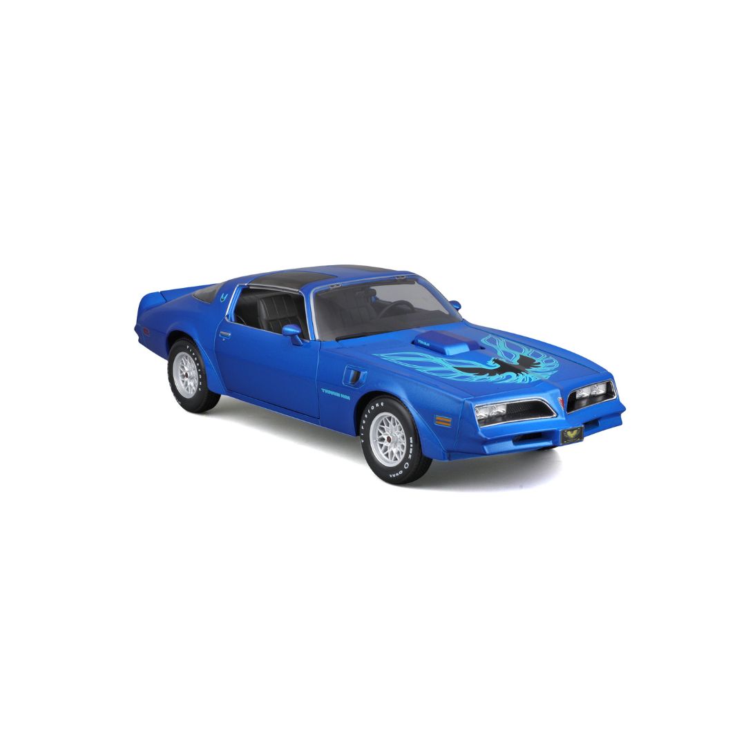 31464 Bburago Maisto - Pontiac Firebird Trans Am (1978), blu 1:18