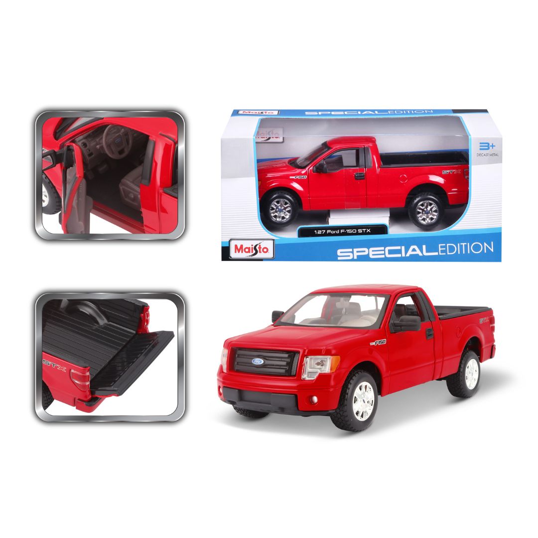 31270 Bburago Maisto - Ford F-150 STX, rossa - Scala 1:27