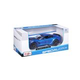 31133 Bburago Maisto - Corvette Z06 (2015), blu - Scala 1:24