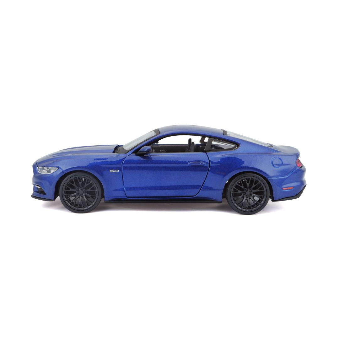 31508 Bburago Maisto - Ford Mustang GT (2015), blu - Scala 1:24