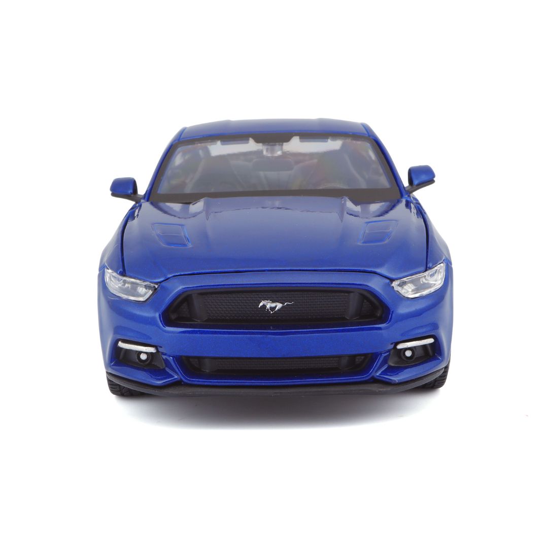 31508 Bburago Maisto - Ford Mustang GT (2015), blu - Scala 1:24