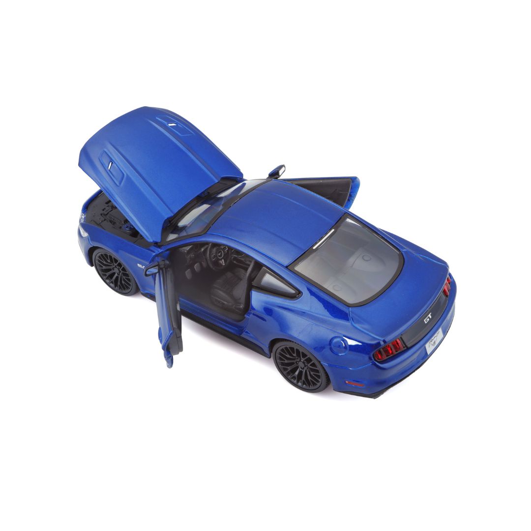 31508 Bburago Maisto - Ford Mustang GT (2015), blu - Scala 1:24