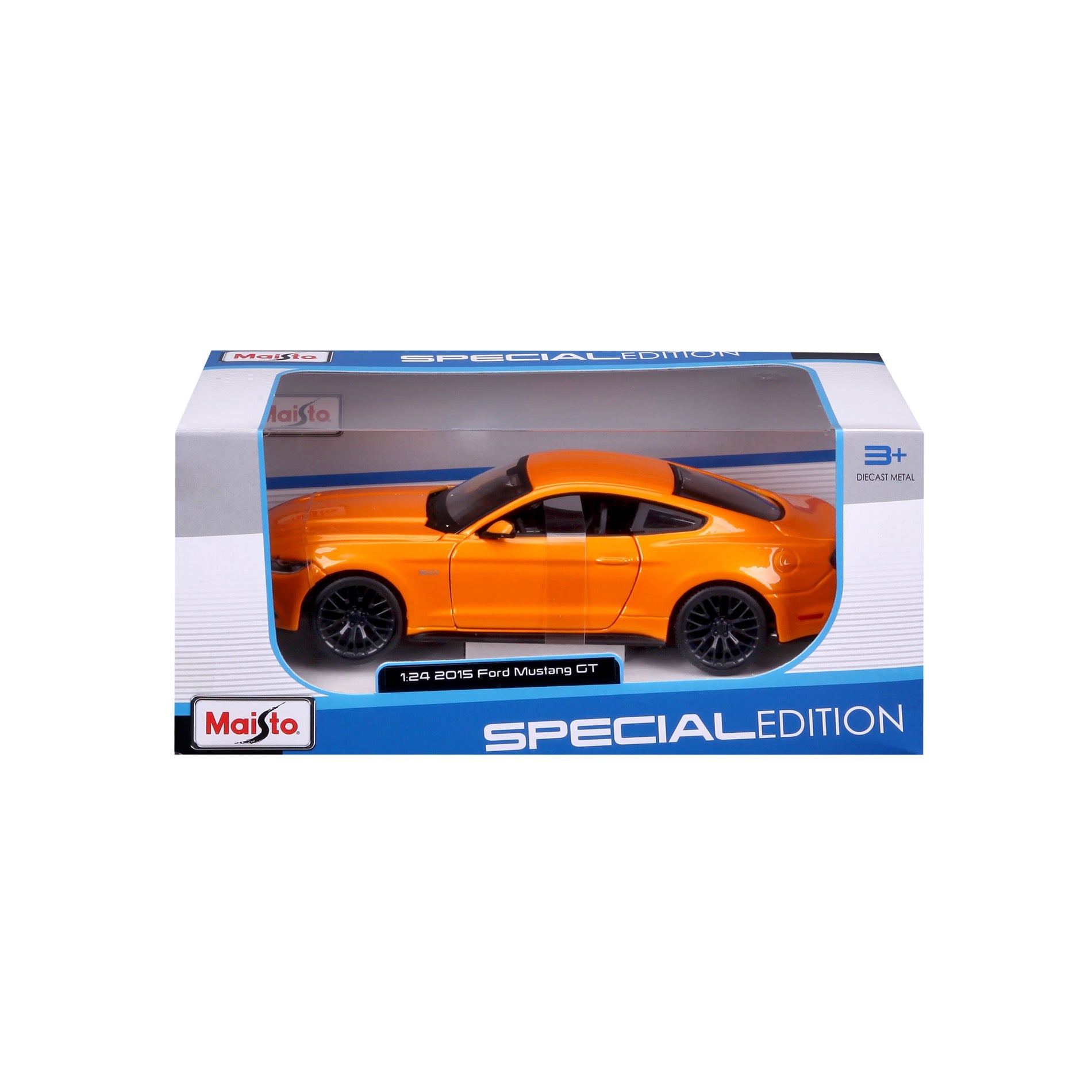 10-31508 OG Bburago Maisto 1:24 - 2015 Ford Mustang GT Arancione