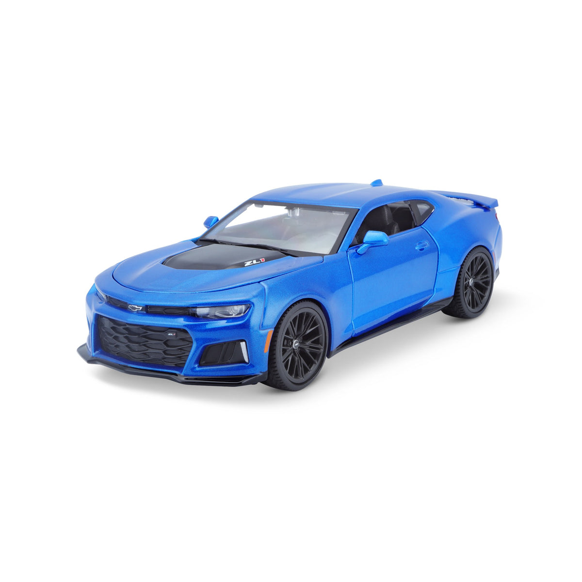 10-31512 BU Bburago Maisto 1:24 - 2017Chevrolet Camaro ZL1 Blu Met.