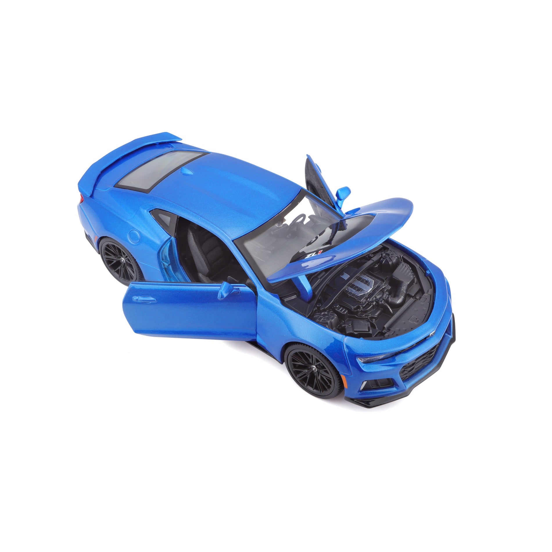 10-31512 BU Bburago Maisto 1:24 - 2017Chevrolet Camaro ZL1 Blu Met.