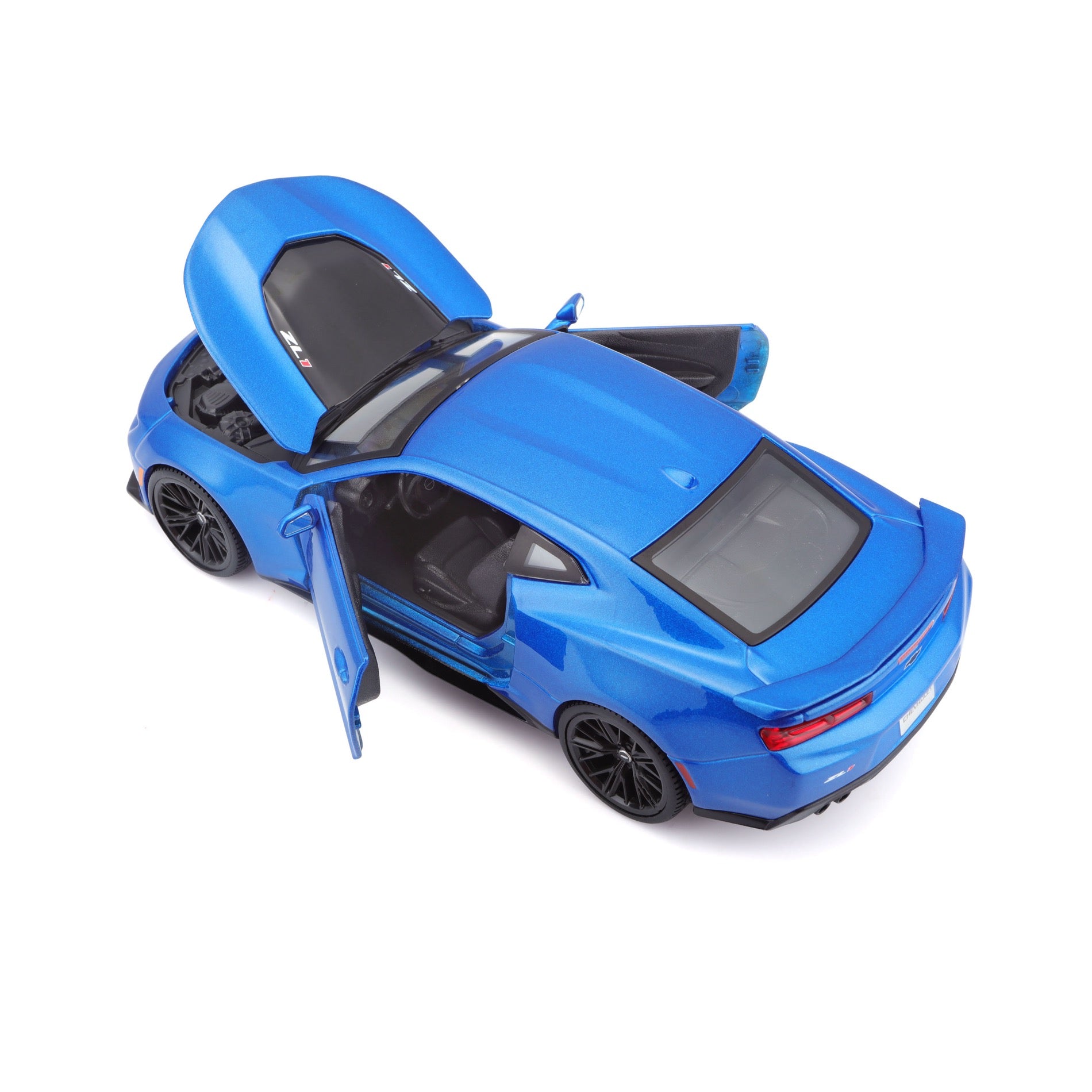 10-31512 BU Bburago Maisto 1:24 - 2017 Camaro ZL1 Blu Met.