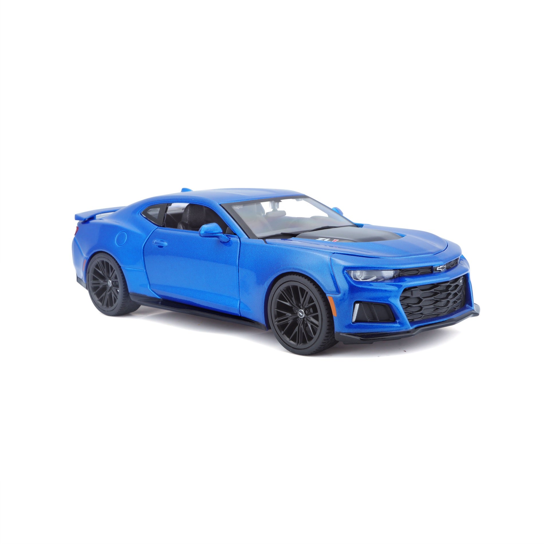 10-31512 BU Bburago Maisto 1:24 - 2017Chevrolet Camaro ZL1 Blu Met.