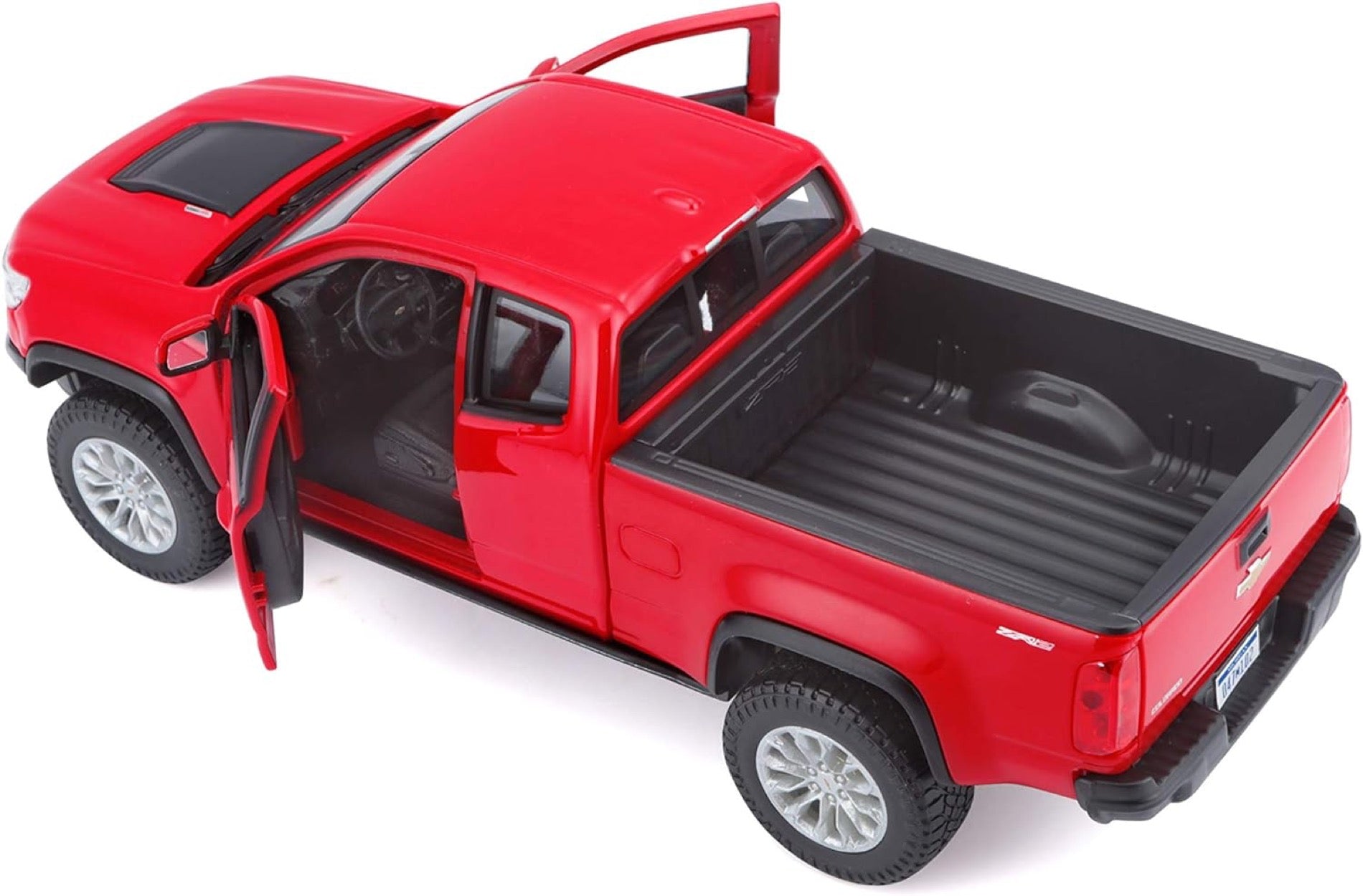 31517 Bburago Maisto - 2017 Chevrolet Colorado ZR2 Rossa 1:27