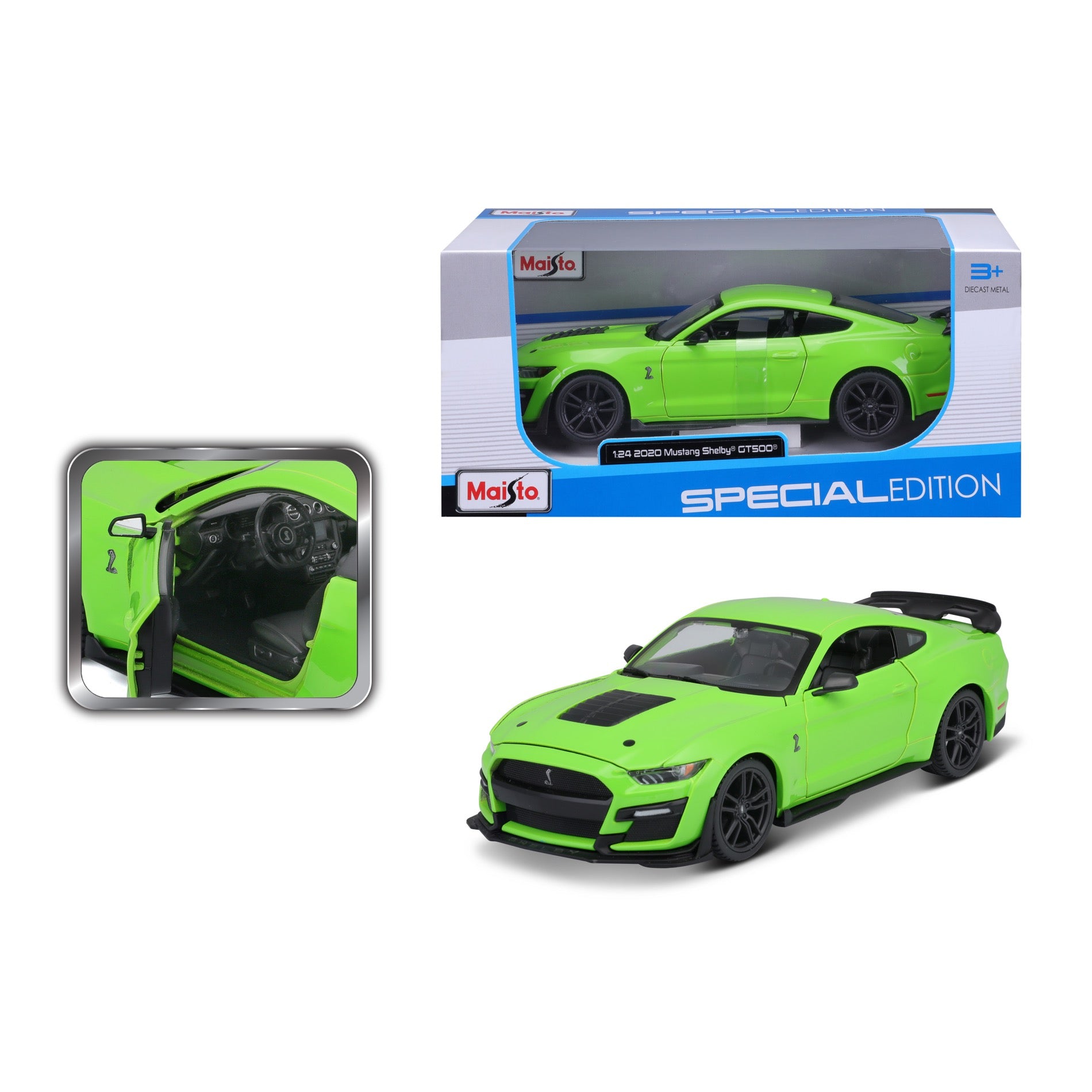 31532 GN 1:24 - 2020 Ford Mustang Shelby GT500 Verde