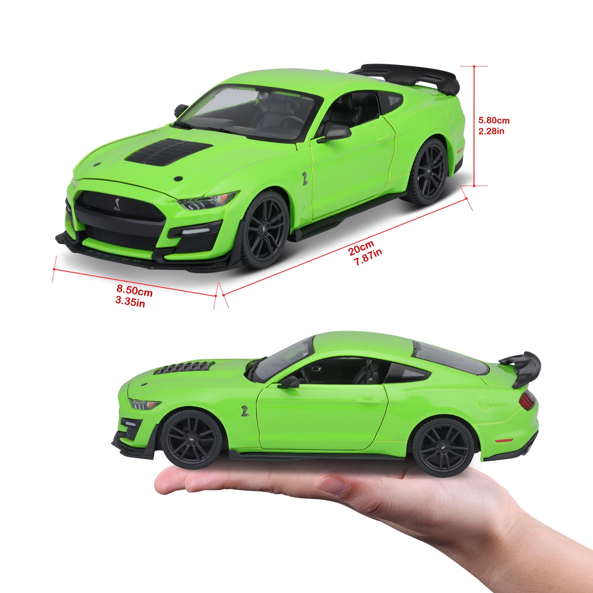 31532 GN 1:24 - 2020 Ford Mustang Shelby GT500 Verde