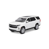 10-n31533 Bburago Maisto - 2021 Chevy Tahoe Bianca  scala 1:26