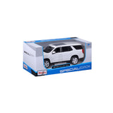 10-n31533 Bburago Maisto - 2021 Chevy Tahoe Bianca  scala 1:26