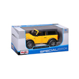 31530 Bburago Maisto - Ford Bronco Badlands 2 porte (2021) gialla 1:24