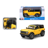 31530 Bburago Maisto - Ford Bronco Badlands 2 porte (2021) gialla 1:24