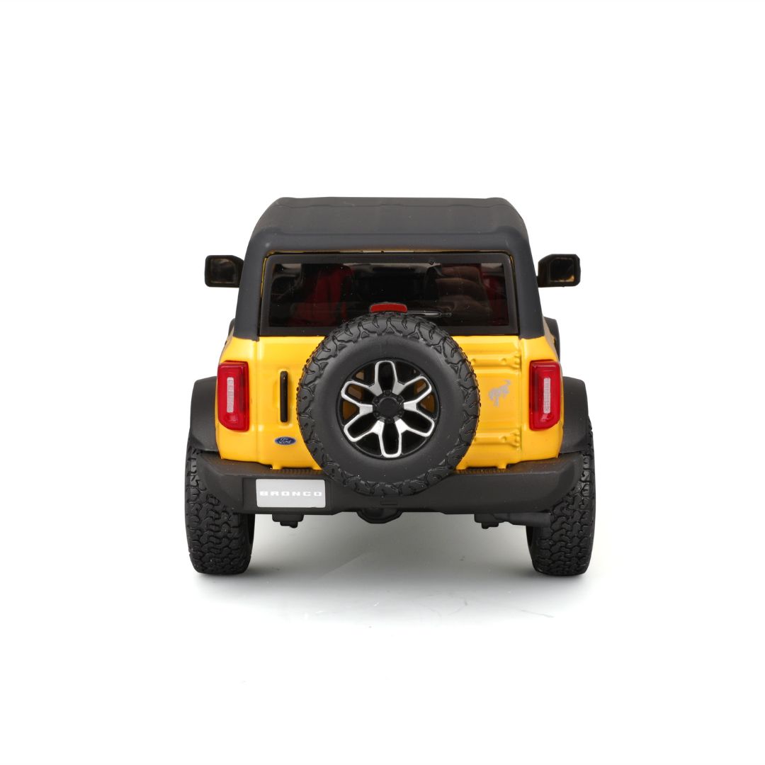 31530 Bburago Maisto - Ford Bronco Badlands 2 porte (2021) gialla 1:24