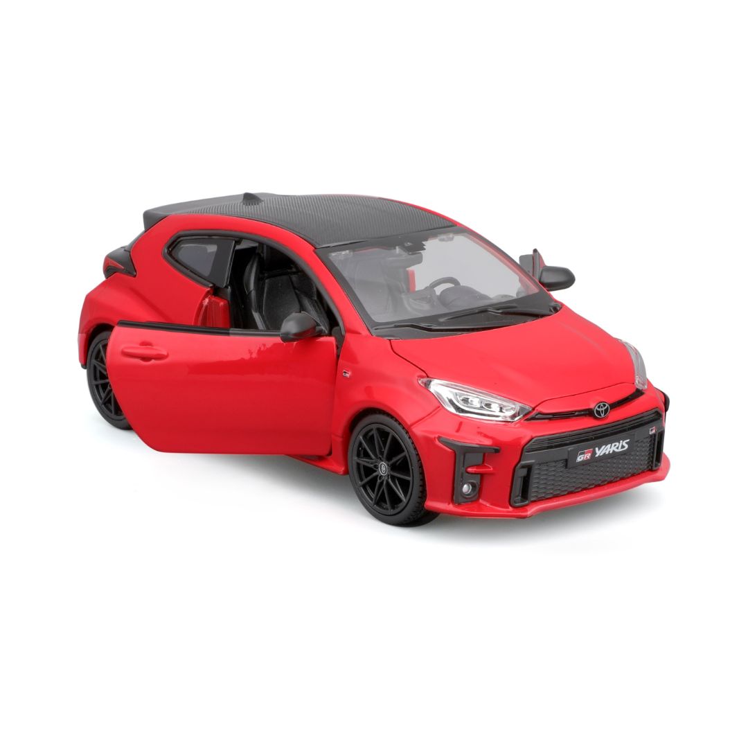 32909 Bburago Maisto - Toyota GR Yaris (2021), rossa - Scala 1:24