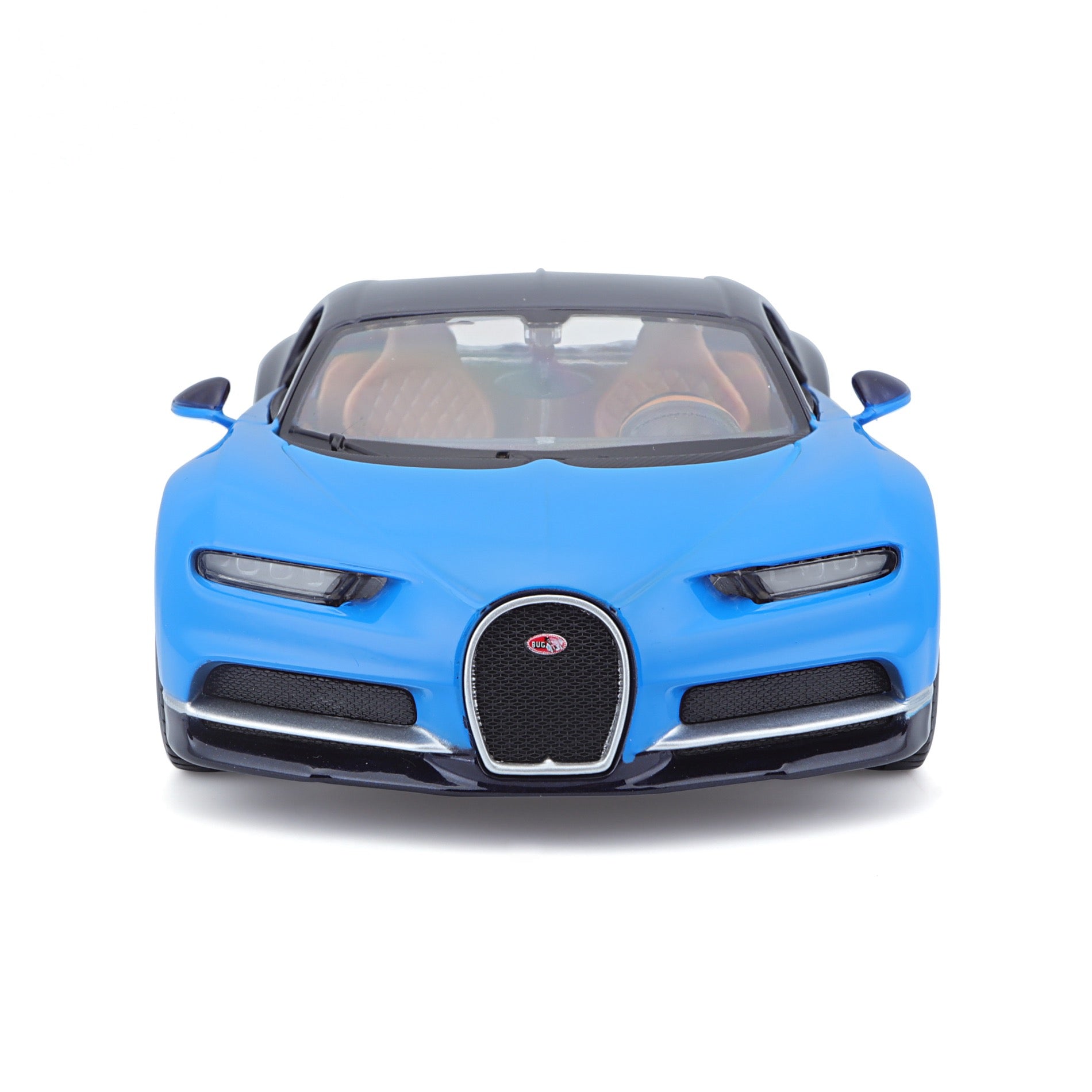 10-31514 BU  Bburago Maisto  1:24 - Bugatti Chiron Blu Met. e Nera