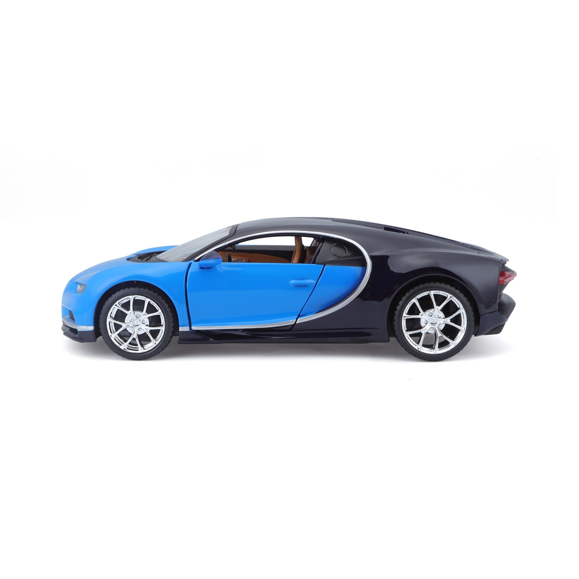 10-31514 BU  Bburago Maisto  1:24 - Bugatti Chiron Blu Met. e Nera