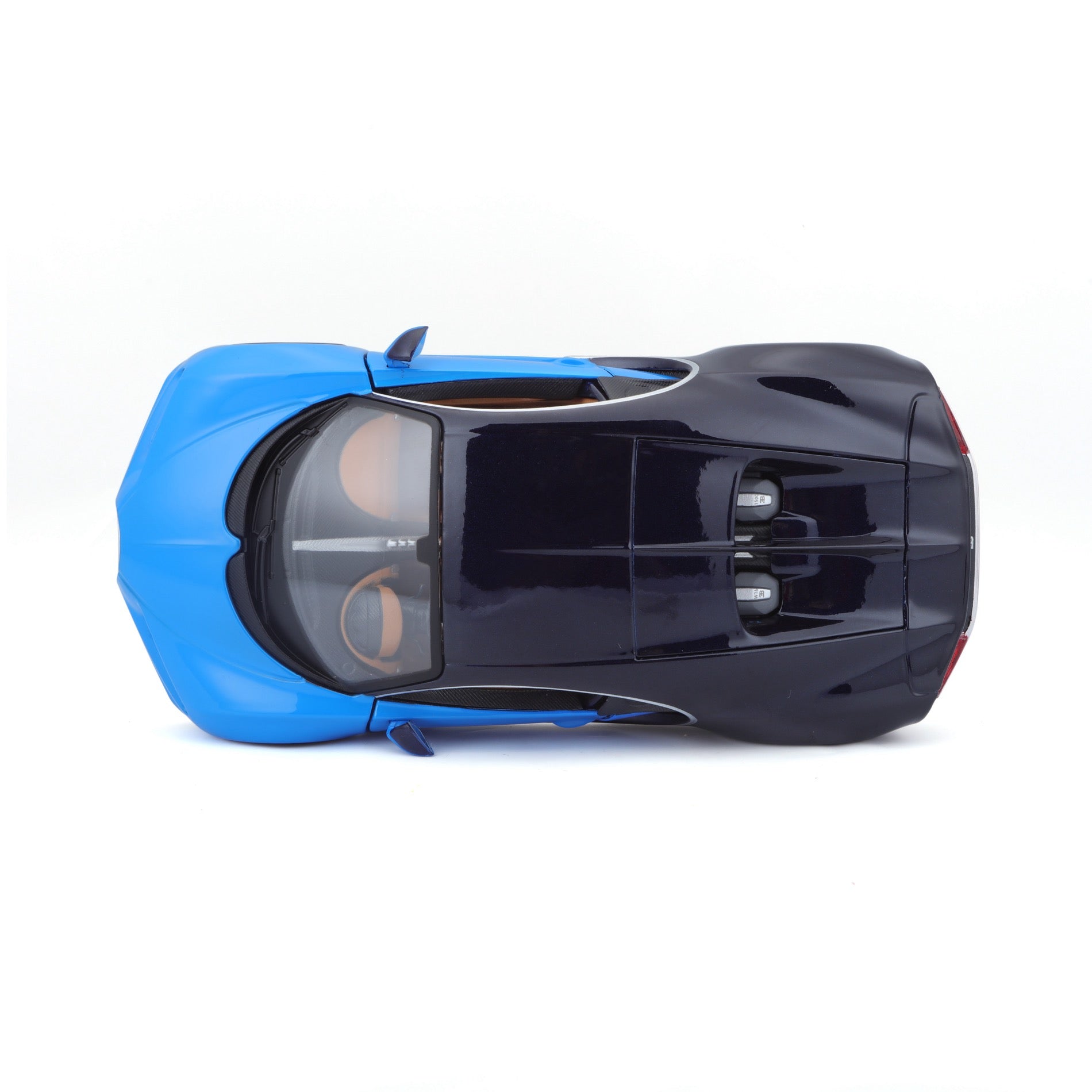 10-31514 BU  Bburago Maisto  1:24 - Bugatti Chiron Blu Met. e Nera